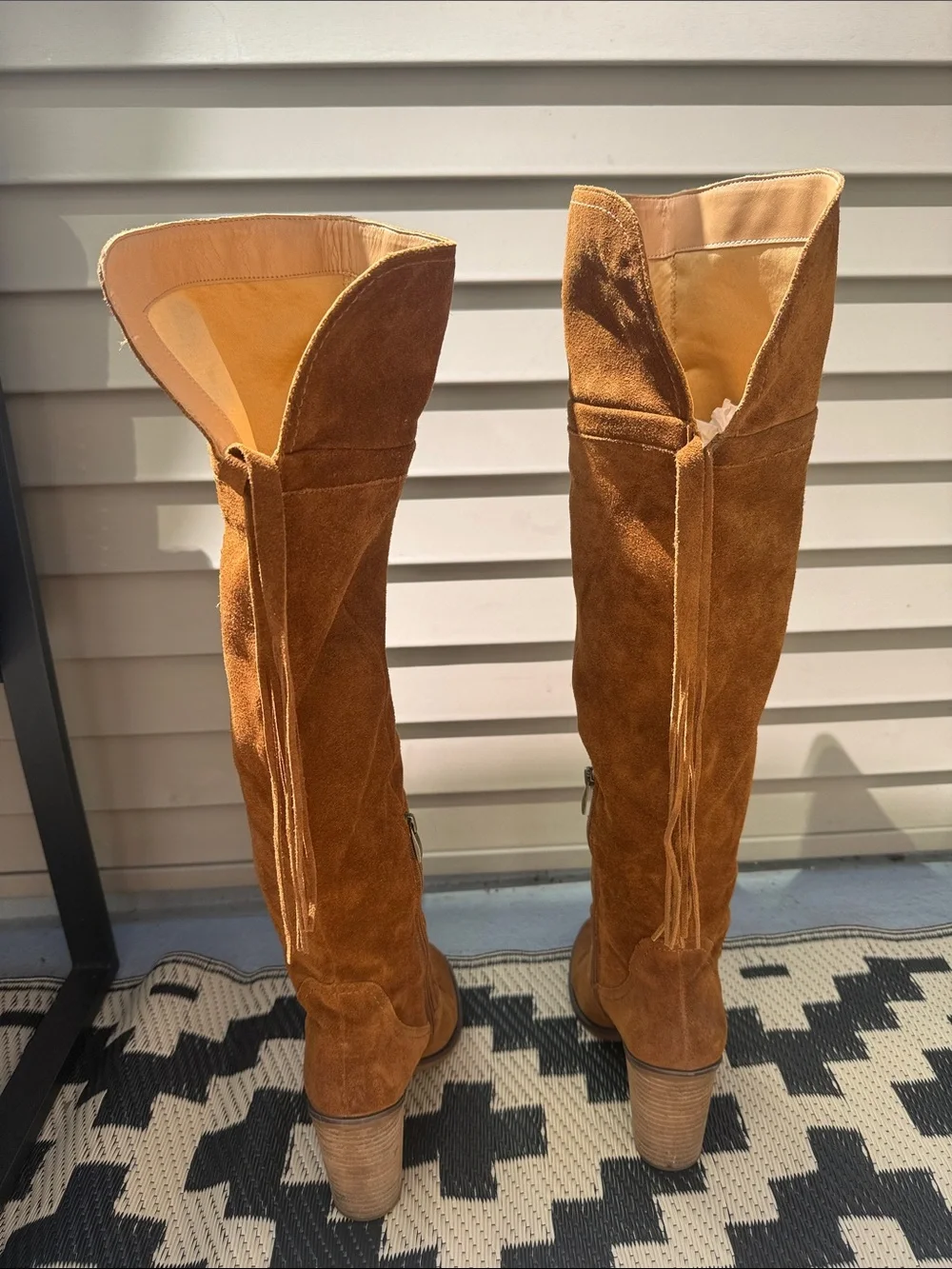 Franco Sarto Elnora Tall Suede Heeled Boots